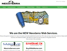 Tablet Screenshot of nexxterra.com
